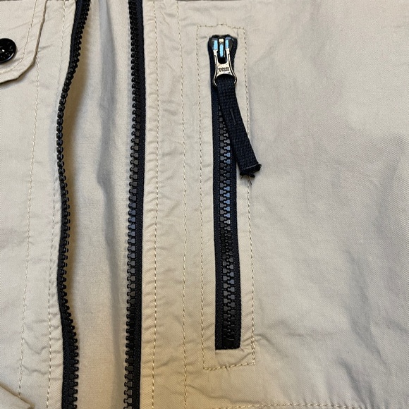 STONE ISLAND SUPIMA COTTON TWILL STRETCH-TC ZIP SHIRT JACKET size S NWOT - Picture 7 of 12